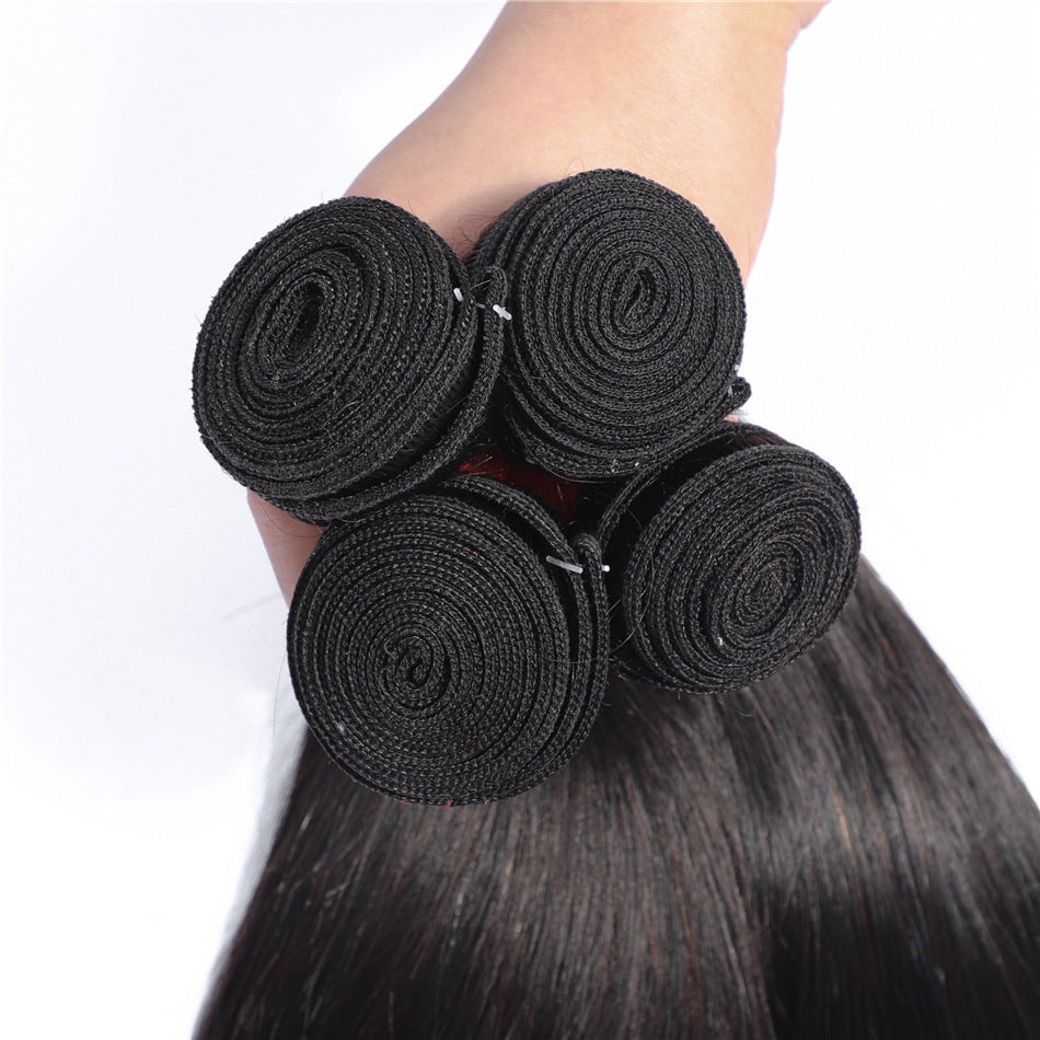Real Hair Weaves, Natural Color