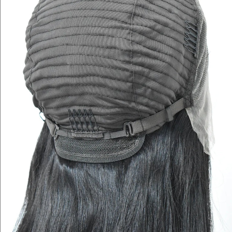 Lace Wigs Smooth Natural Human Hair Straight Clear