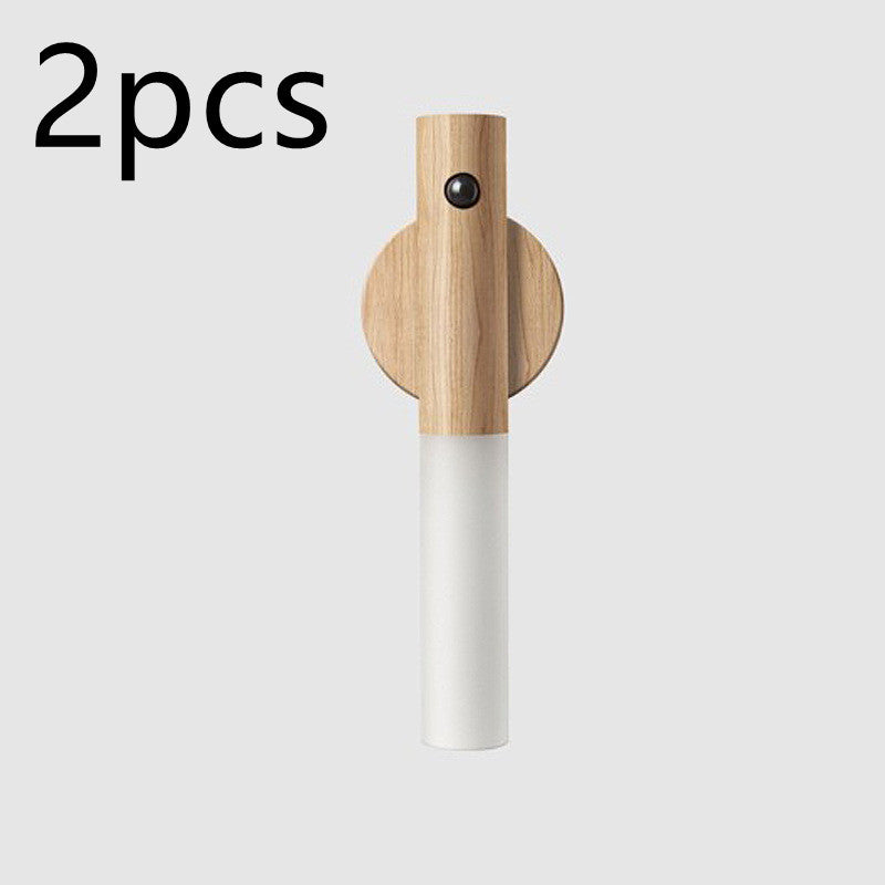 Wood Wireless Night Light Corridors Porch Lights