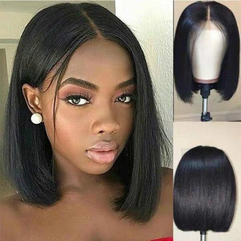 Wig Women Short Human Hair Wigs
