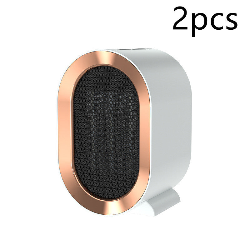 Desktop Electric Heater Mini Portable Fan