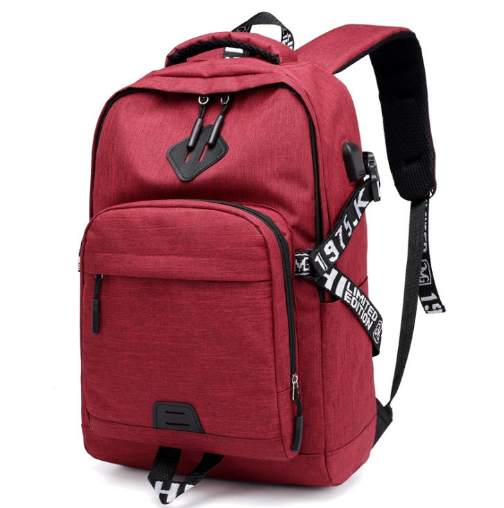 Laptop Backpack USB Charge