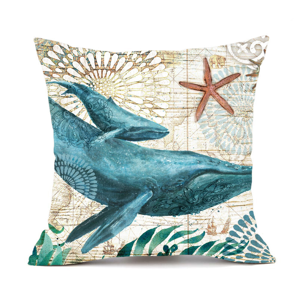 Printed Throw Pillow Cases For Home Decor Sofa Chair Seat