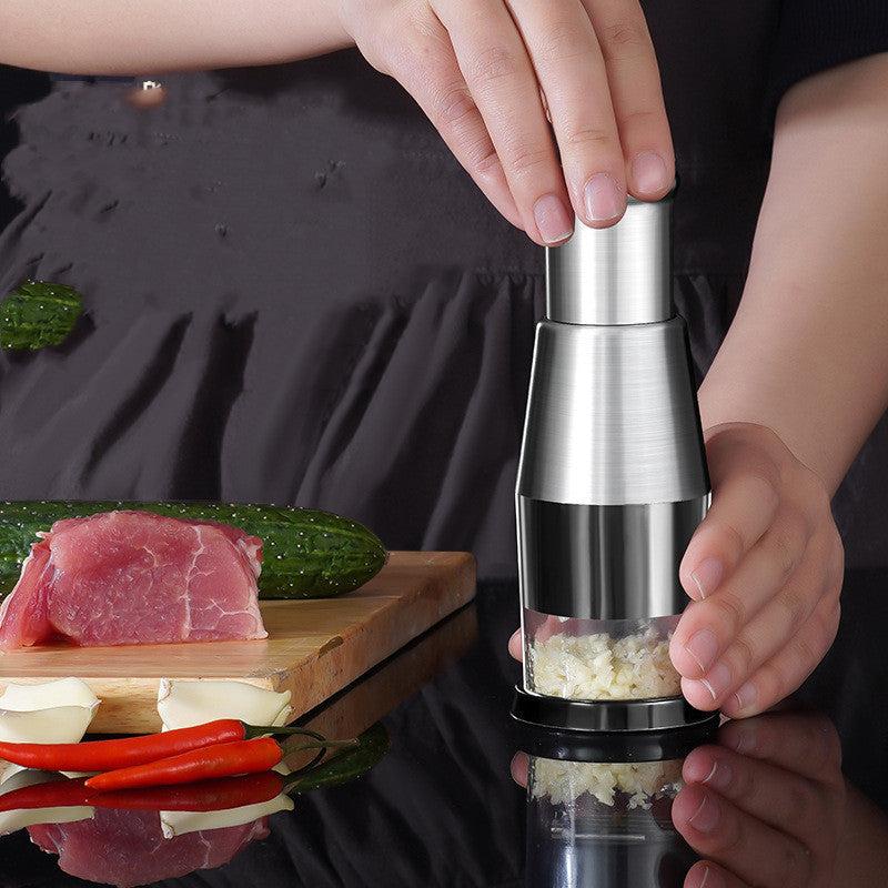 Garlic Crusher Vegetables Chopper Manual Garlic Press Machine