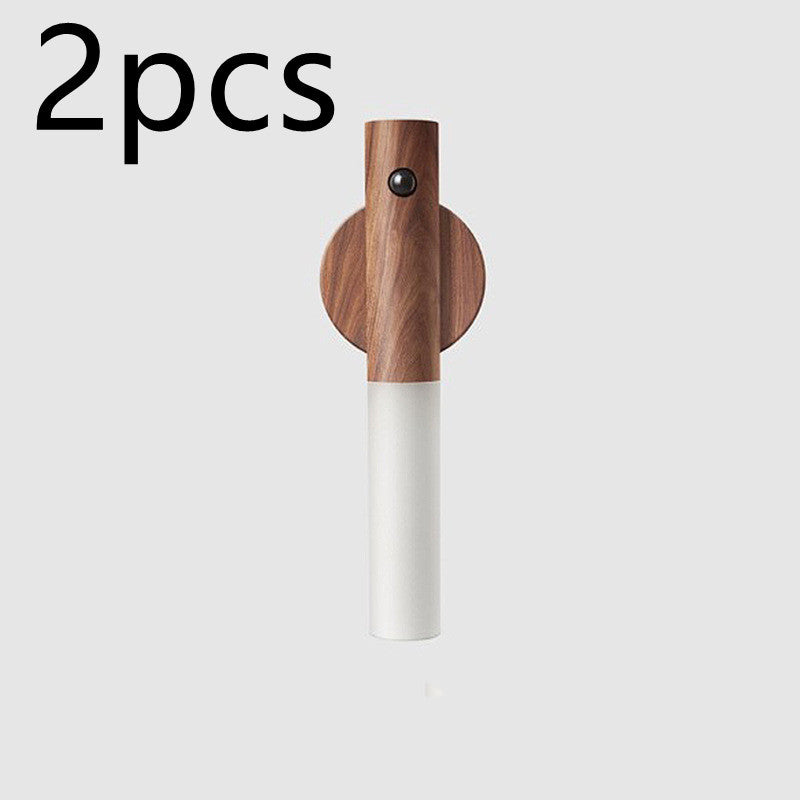 Wood Wireless Night Light Corridors Porch Lights