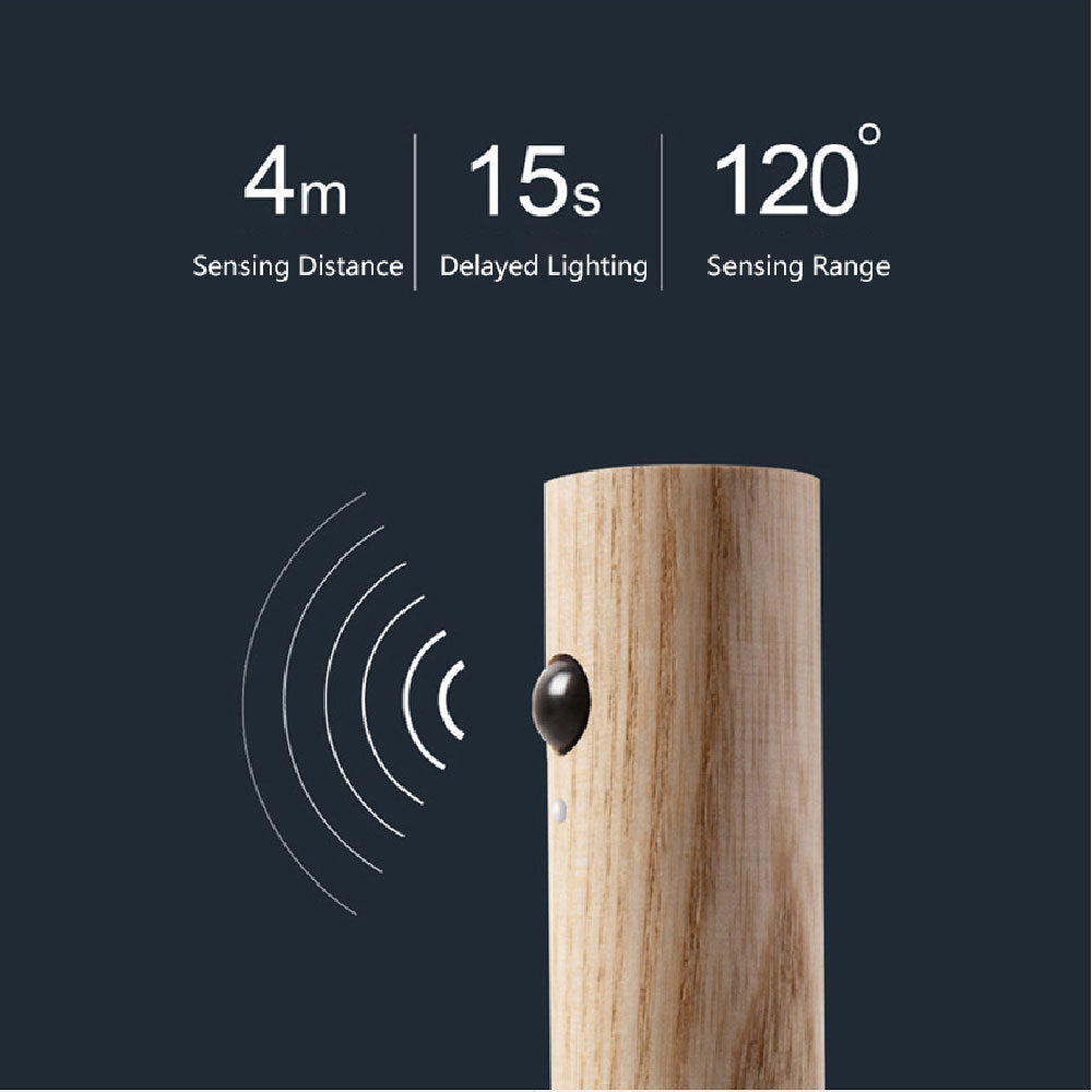 Wood Wireless Night Light Corridors Porch Lights