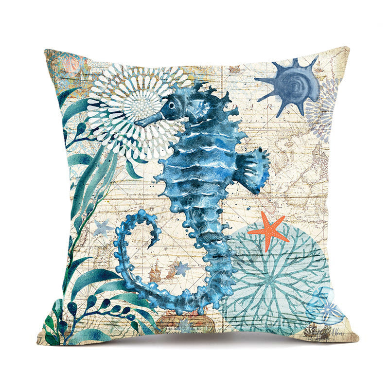 Printed Throw Pillow Cases For Home Decor Sofa Chair Seat