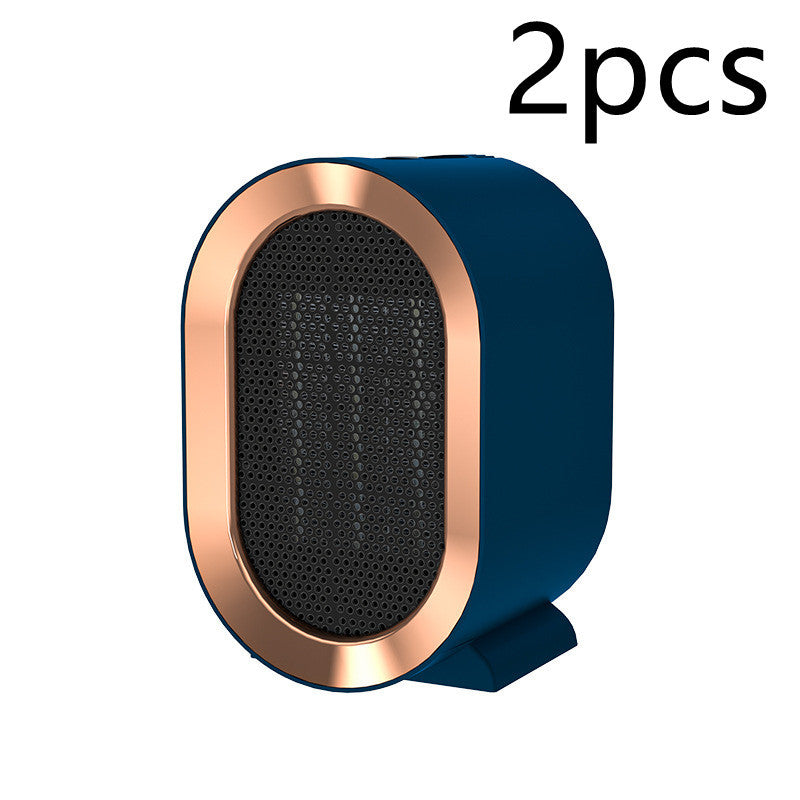 Desktop Electric Heater Mini Portable Fan