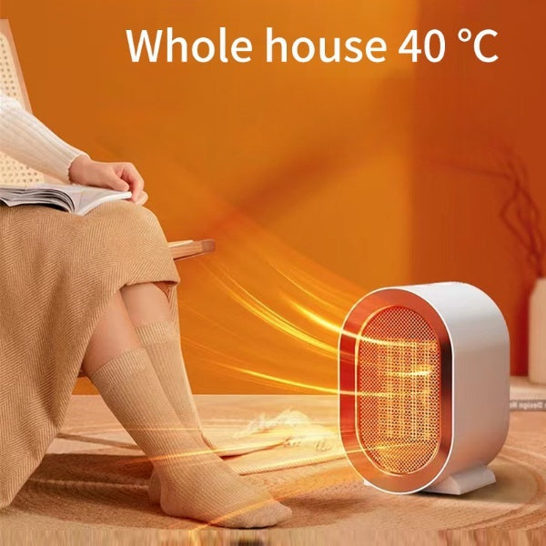 Desktop Electric Heater Mini Portable Fan