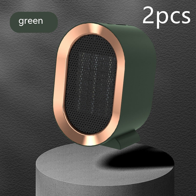 Desktop Electric Heater Mini Portable Fan