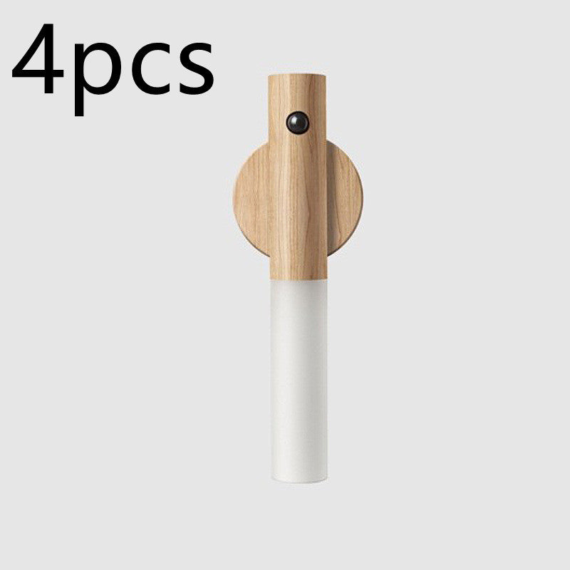 Wood Wireless Night Light Corridors Porch Lights