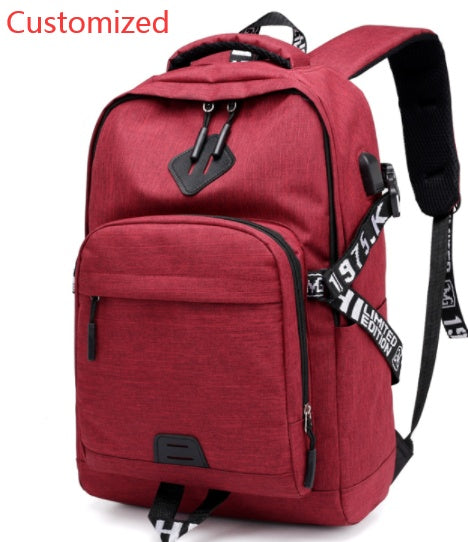 Laptop Backpack USB Charge