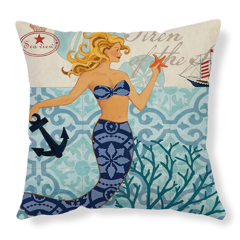 Printed Throw Pillow Cases For Home Decor Sofa Chair Seat
