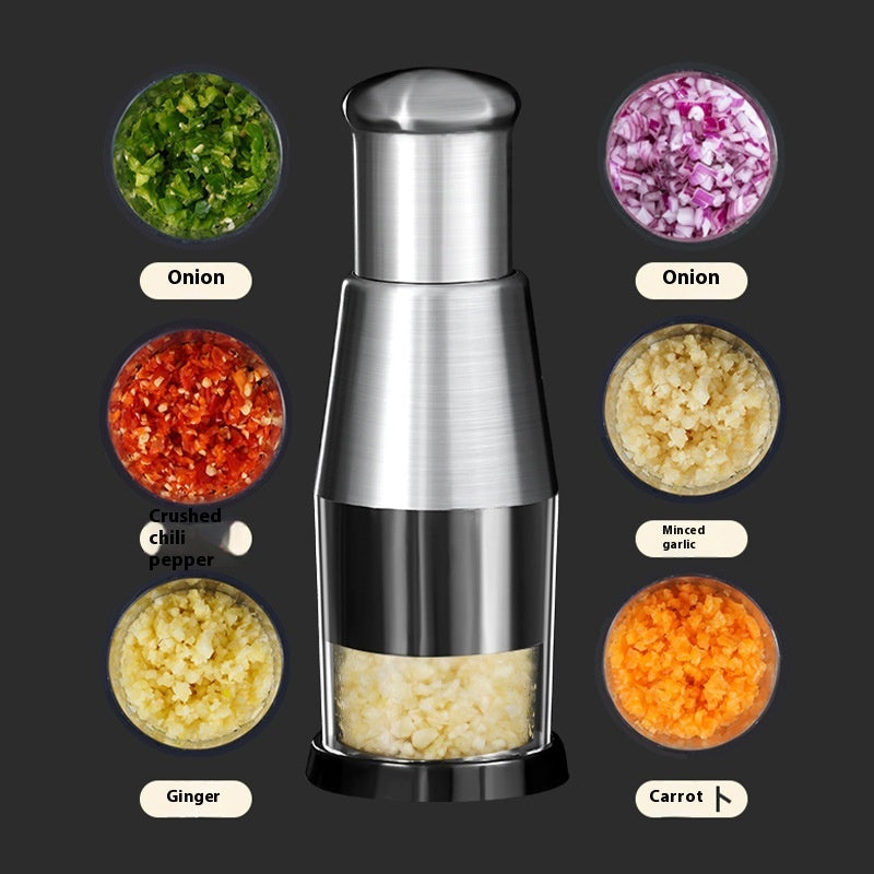 Garlic Crusher Vegetables Chopper Manual Garlic Press Machine