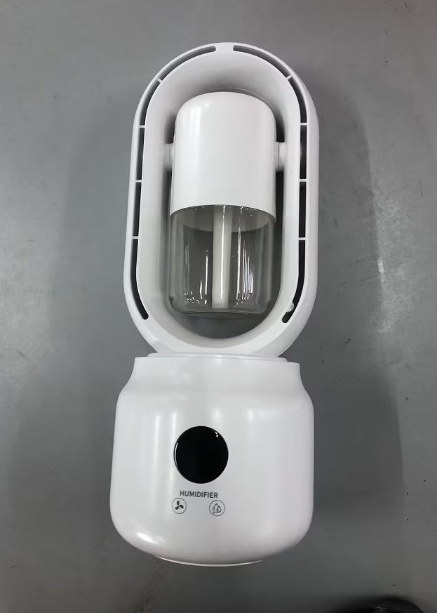Summer Water Cooled Spray Mist Electric Fan USB Rechargeable