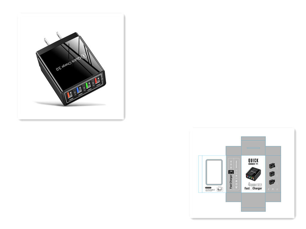 Phone Adapter For Tablet Portable Wall Mobile Charger Fast Charger