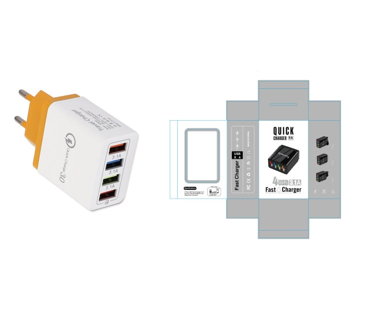 Phone Adapter For Tablet Portable Wall Mobile Charger Fast Charger