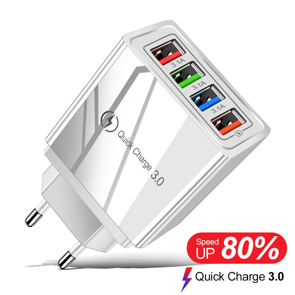 Phone Adapter For Tablet Portable Wall Mobile Charger Fast Charger