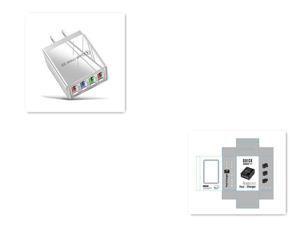 Phone Adapter For Tablet Portable Wall Mobile Charger Fast Charger