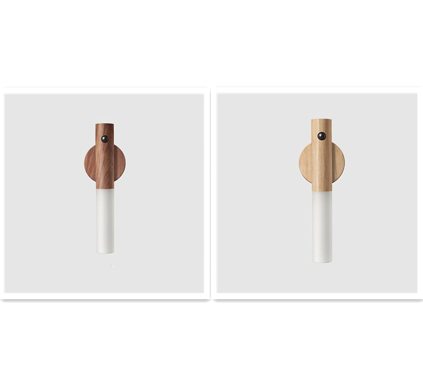 Wood Wireless Night Light Corridors Porch Lights