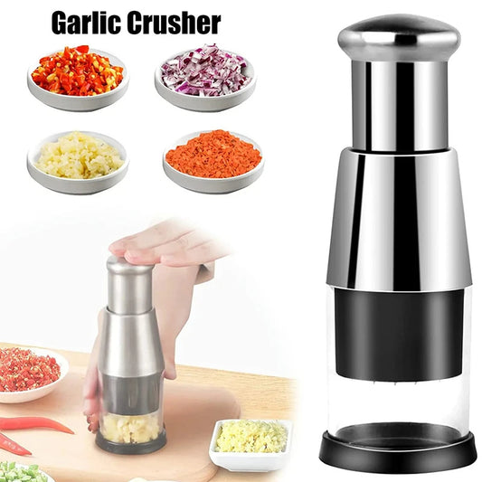 Garlic Crusher Vegetables Chopper Manual Garlic Press Machine